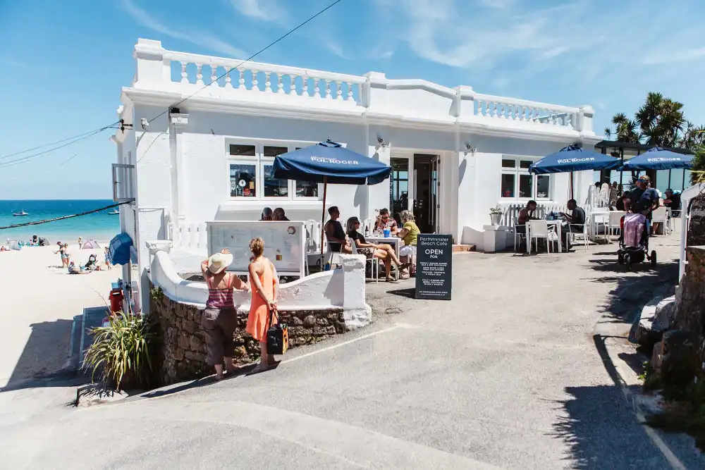 Porth Minster Beach Café in St. Ives